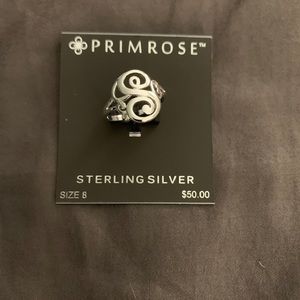 Sterling silver ring size 8